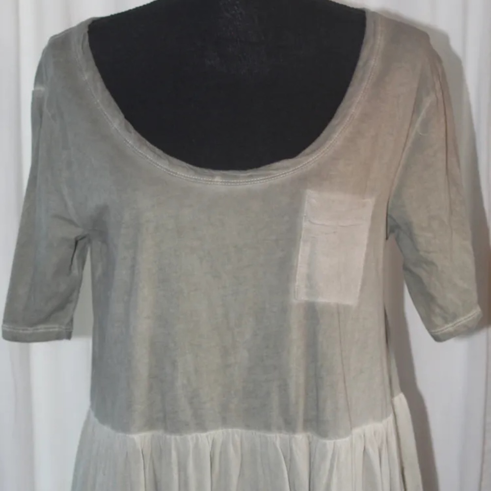 Gently Used/Loved Altered State Sage Green Baby Doll Top, M